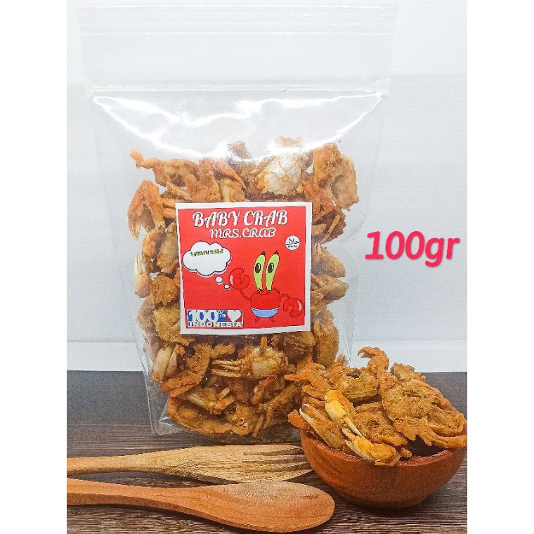 

[KODE PRODUK V0HDT8470] BABY CRAB KRISPY HALAL!!! 100 gr | BABY RAJUNGAN | KEPITING KRIUK | CAMILAN | SEAFOOD |CRAB KRIPS