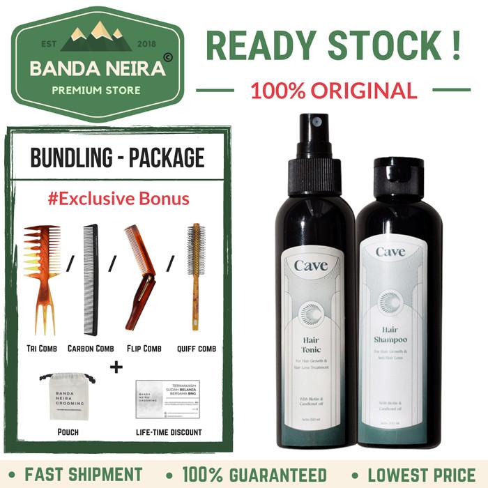 Cave Bundling Hair Shampoo + Hair Tonic