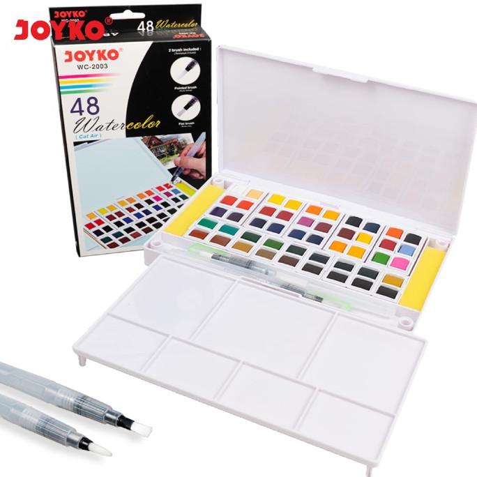 

Watercolor Cat Air Joyko WC-2003 48 Colors Warna