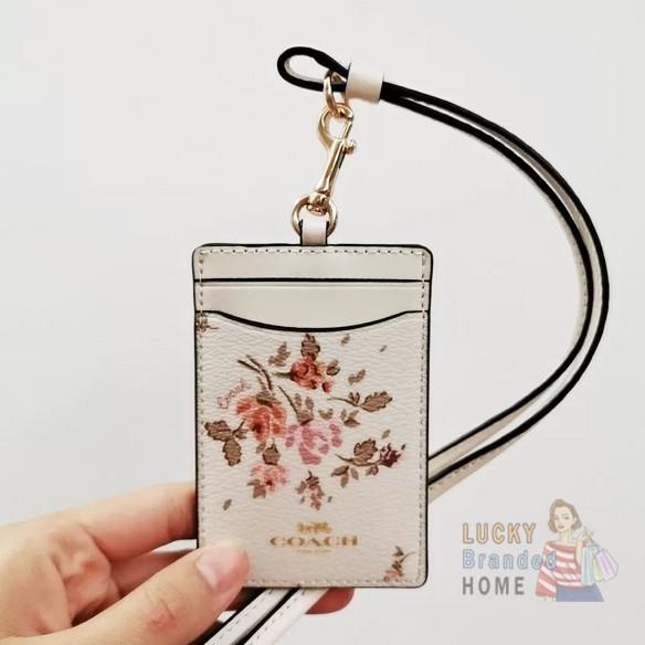 

(100% Original) Lanyard Ch Id Lanyard Rose Bouquet Print Chalk 91792