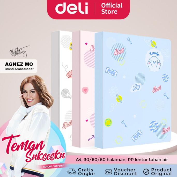 

Deli Display Book / Map Dokumen A4 Warna Pastel 30/60/80 Halaman 7267X