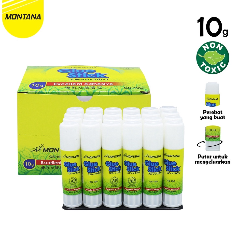 

Hemat MurahMurahATK Glue Stick / Lem Batang Montana GS-10 / 10Gr