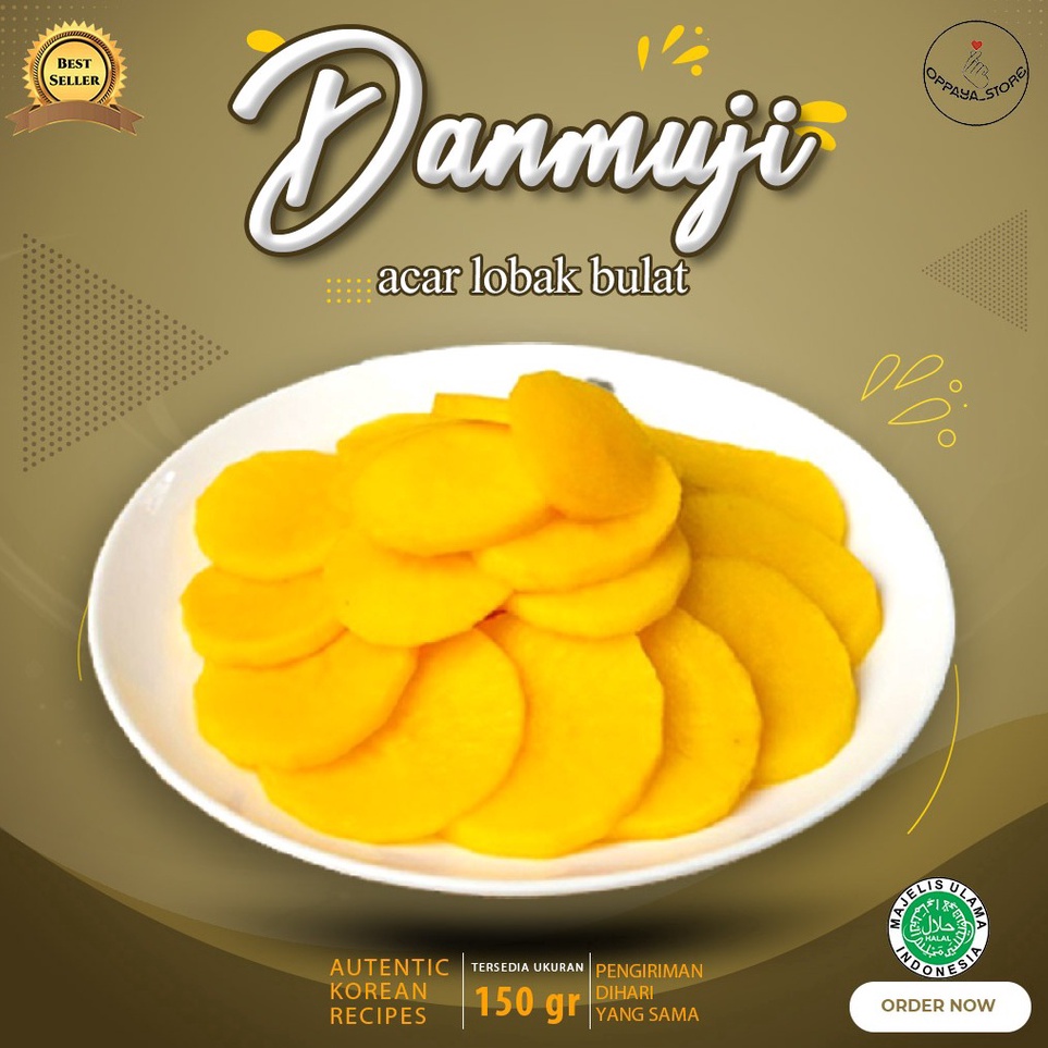 

[KODE PRODUK AA8US7173] Danmuji Acar Lobak Korea 150Gr
