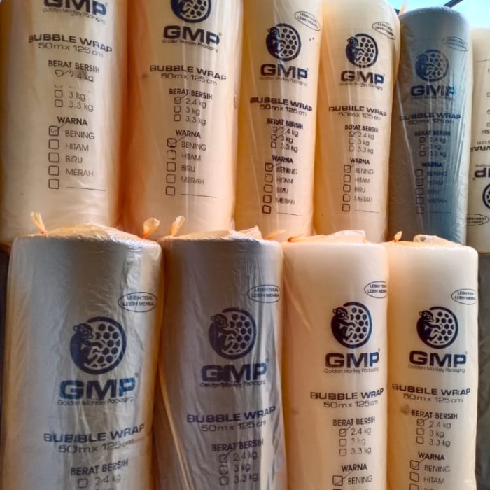 

Bestseller Termurah !!! Bubble Wrap Gmp Type 2 50M X 125Cm