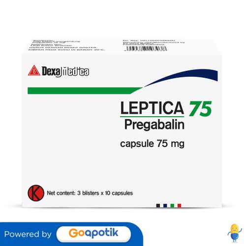 LEPTICA 75 MG BOX 30 KAPSUL