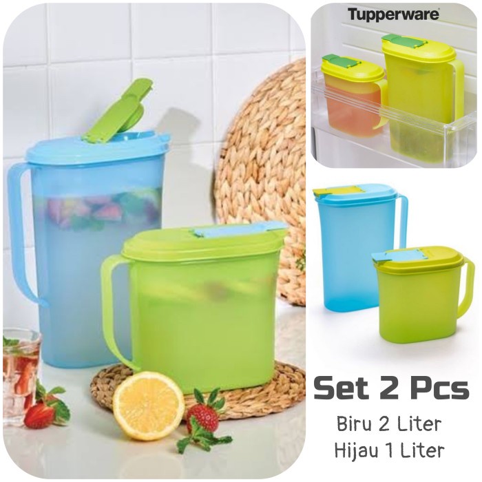 Terlaris Tupperware Original Teko Pitcher Set Besar Jug