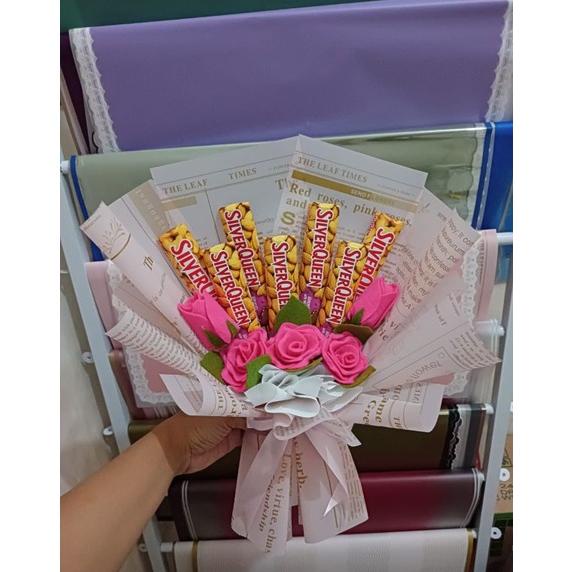 

Diskon Buket Coklat Murah / Silver Queen Edisi Valentine Msx