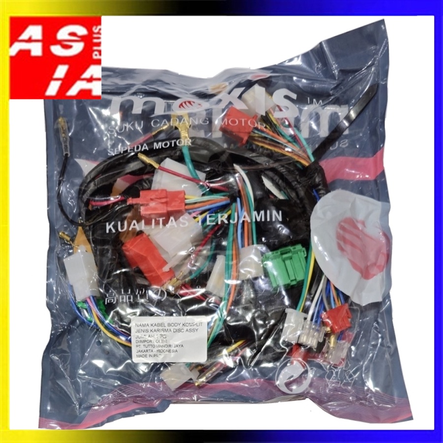 KABEL BODY MOXIS RACING A4S SPAREPART VARIASI MOTOR KARISMA DISC ASSY