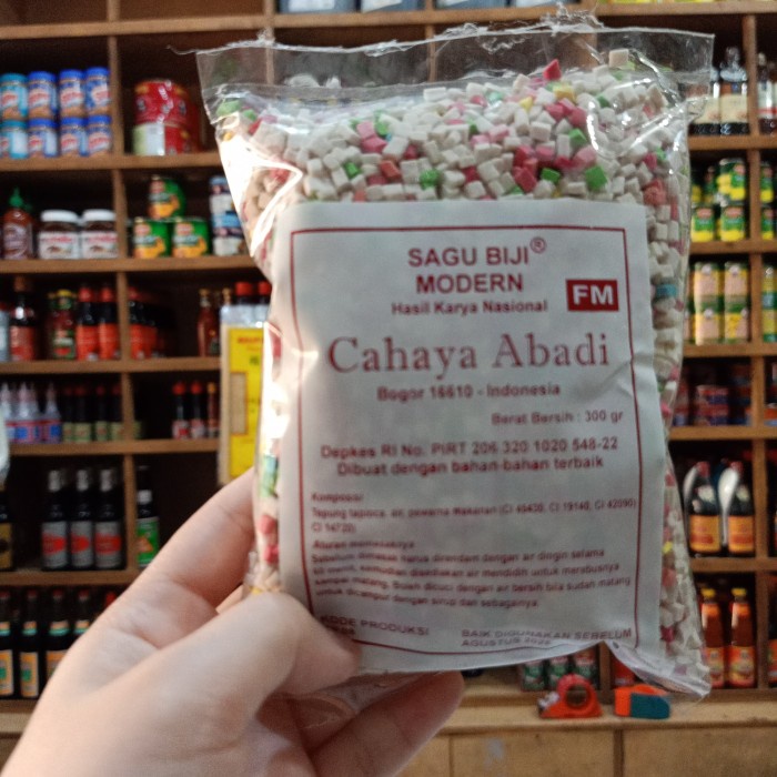 

Terlaris Sagu Biji Modern/ Pacar Cina Cahaya Abadi 300Gr