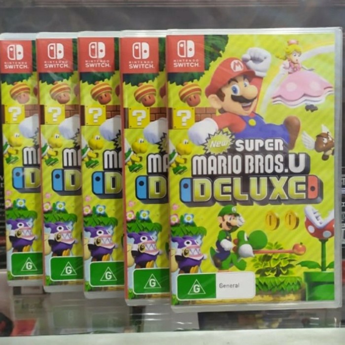 Switch Super Mario Bros U Deluxe
