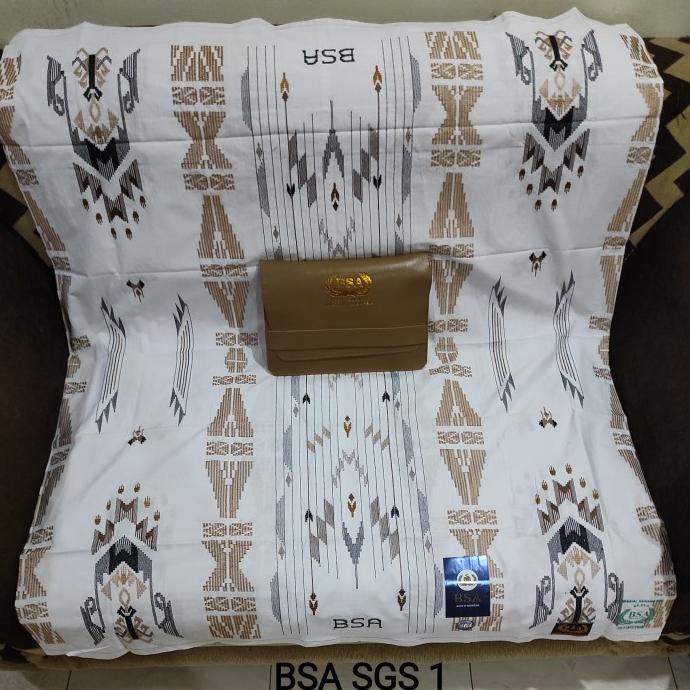 Sarung BSA motif SGS Full Songket