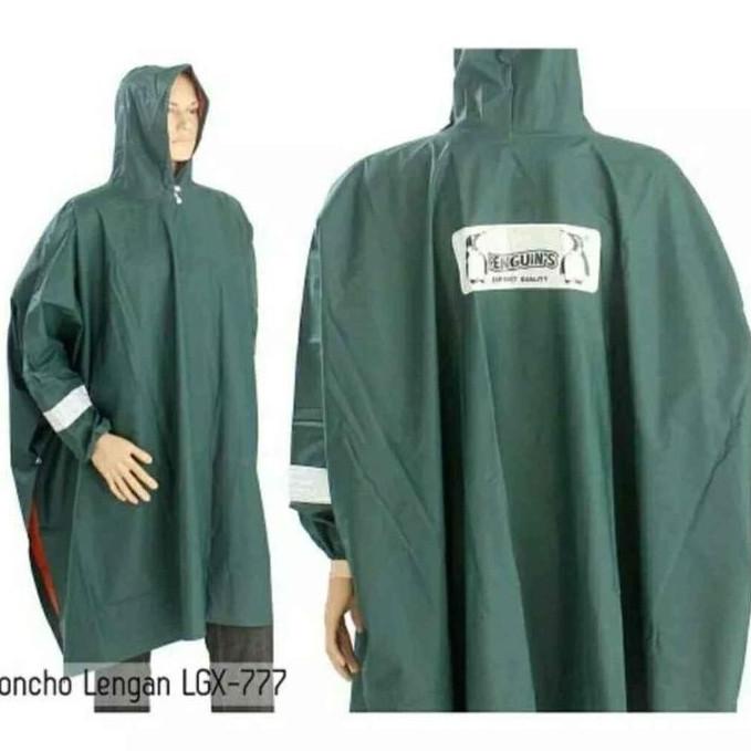 Jas Hujan Original 100% Penguin Ponco / Pinguin Mantel Kelelawar