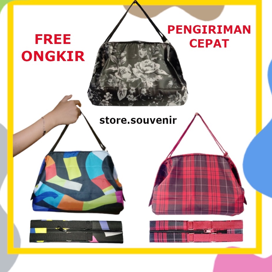 ✓ Tas Lipat/ Tas Lipat Belanja/ Tas Belanja Lipat Waterproof / Tas Jinjing Parasut Kecil / Tas Jinnj