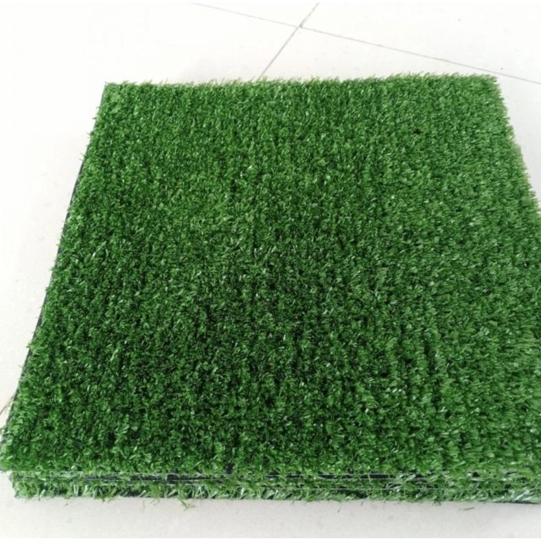 Ready Rumput Sintetis Golf Ukuran 25Cm X 25Cm /Rumput Sintetis Murah / Rumput Sintetis /Rumput Aquar