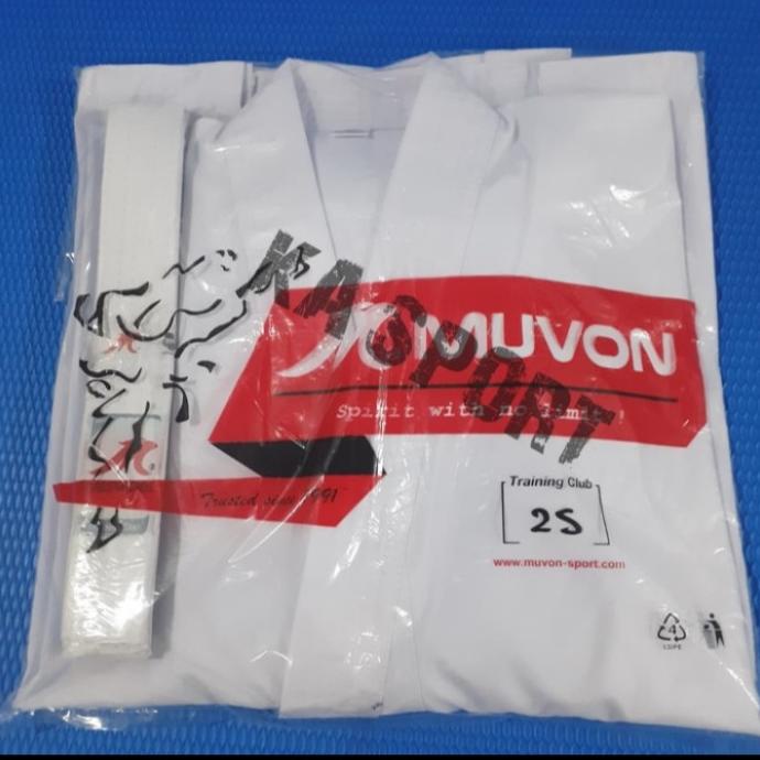 Baju Karategi Pemula Muvon New Original