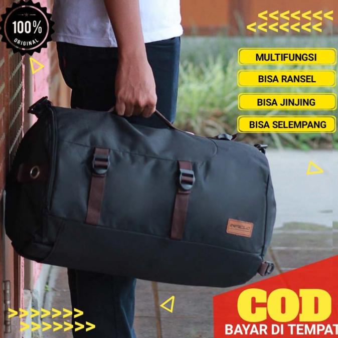 Travel Bag Tas Selempang Pria Olah Raga Tas Duffel Besar Tas Pakaian