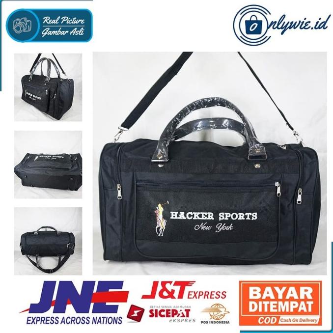 Phr004 Travel Bag Hacker Ny Tas Pakaian Mudik Pria / Wanita Termurah