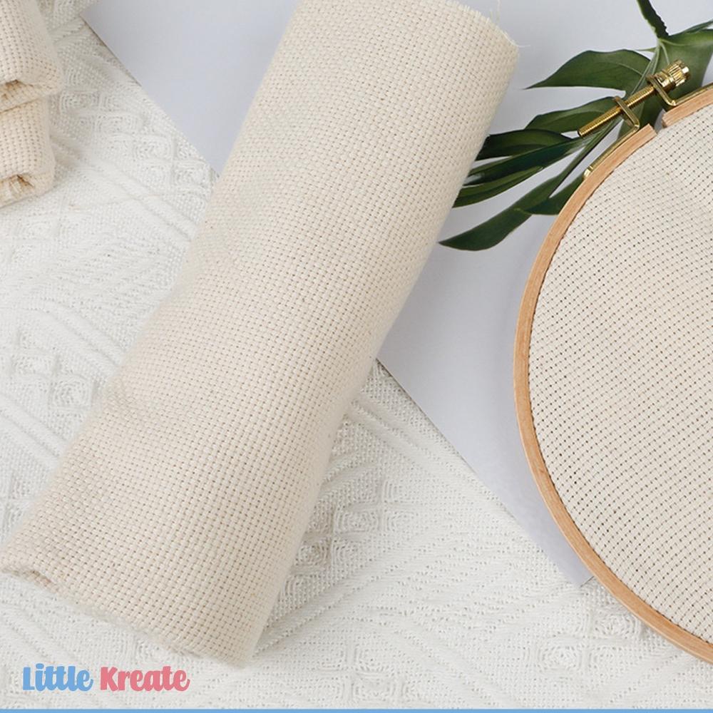 7.7 Kain Punch Needle Embroidery / Monk Cloth Fabric / Kain Monk Sulam