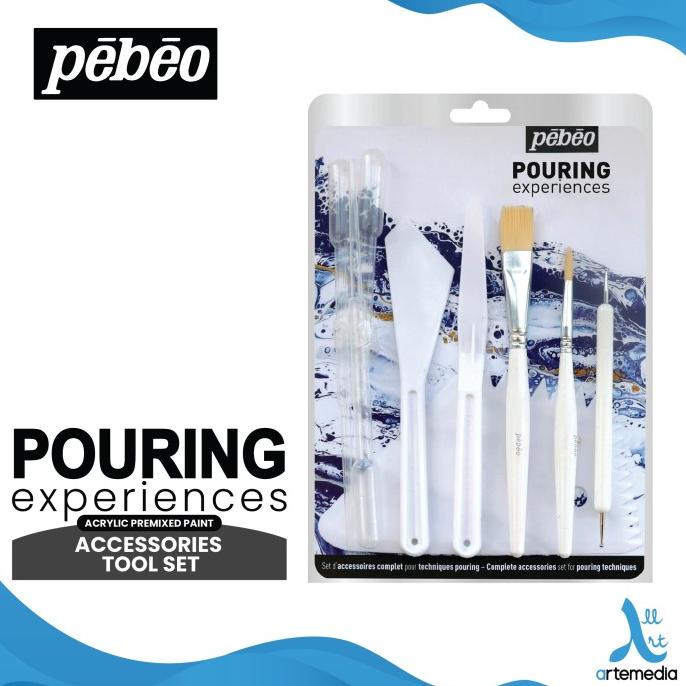 

Alat Lukis Akrilik Pebeo Pouring Experiences Accessories Tool Set