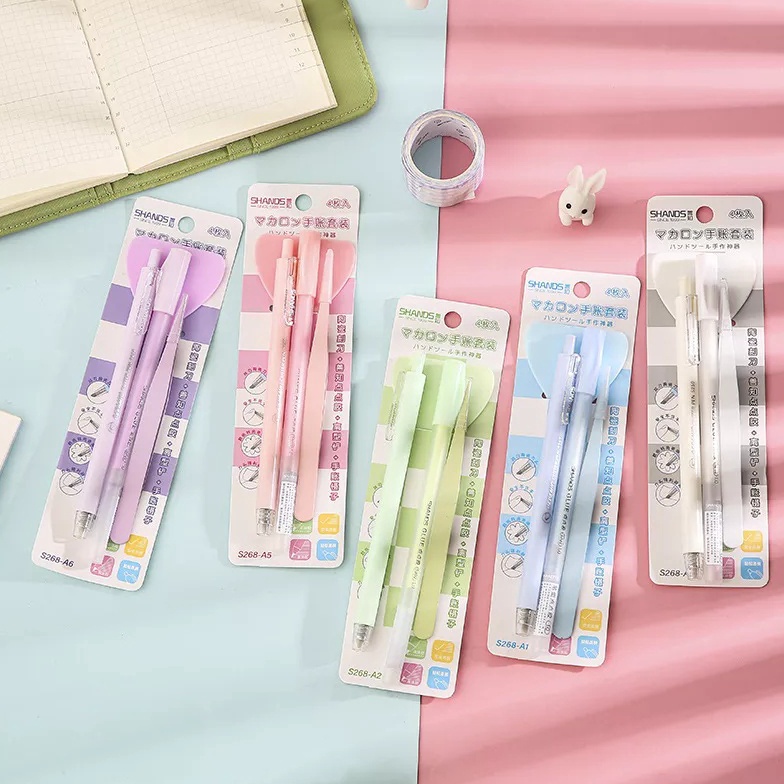 

5.5 Terlaris Set 4 -Piece Tweezer Lem Stik Sekop Cutter Burin Penjepit Sticker Scrapbook Tools Penjepit Stiker Jepit Jepitan Alat Tulis Sekolah Anak Paket