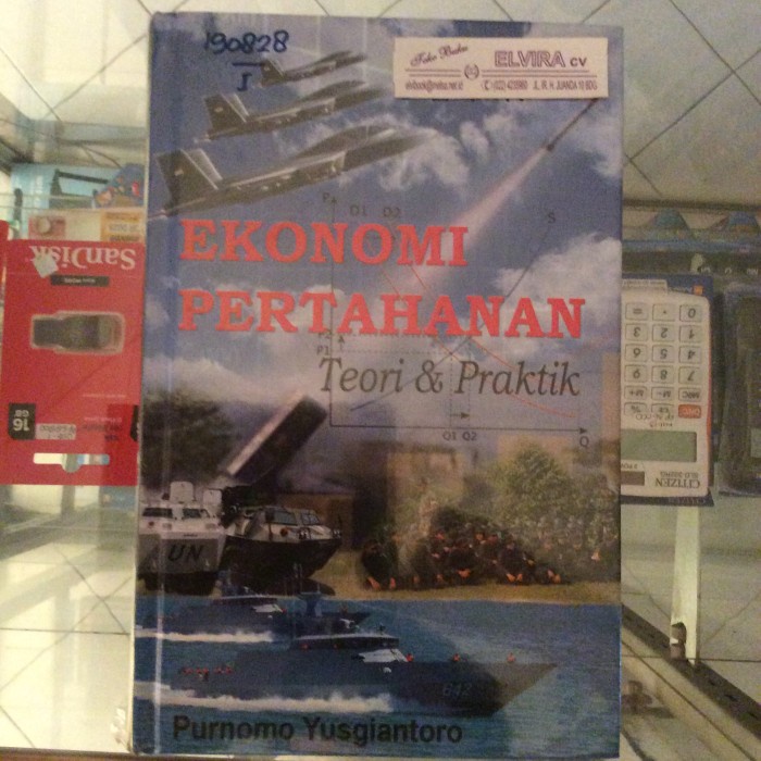 MUST HAVE EKONOMI PERTAHANAN TEORI & PRAKTIK (PURNOMO) TERMURAH