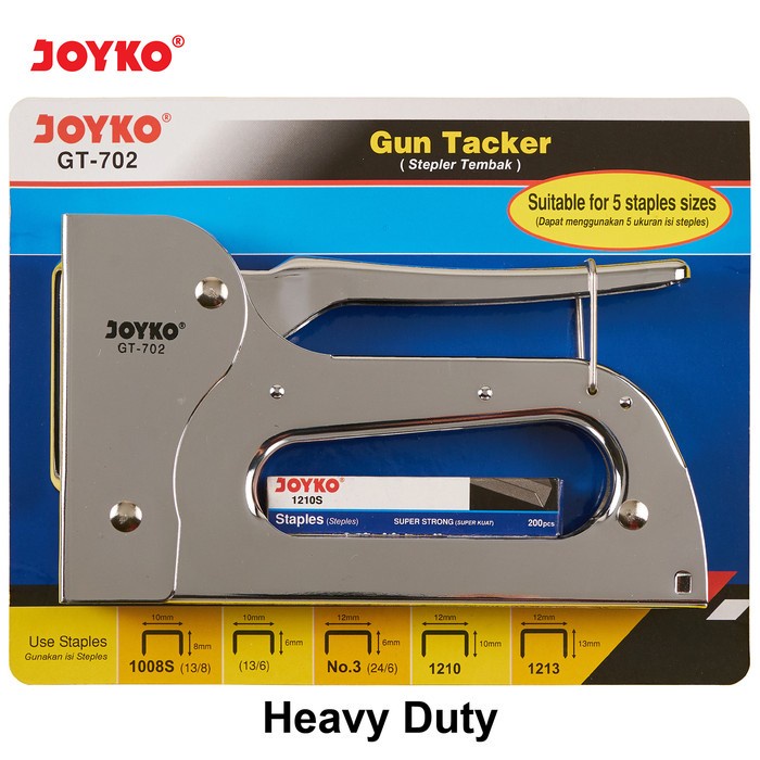 

Staples Tembak JOYKO GT702/Steples Tembak/Gun Tacker/Hecter/Hekter