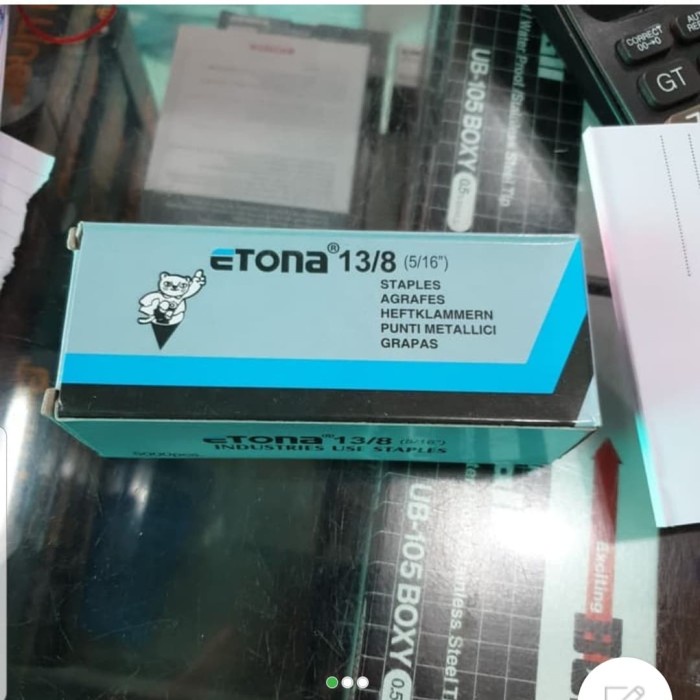 

Etona 13/8 isi gun tacker 60 pak