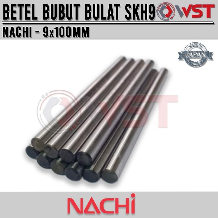 Betel Bubut Bulat Nachi 9X100 / Betel Bulat 4Inch 9 X 100