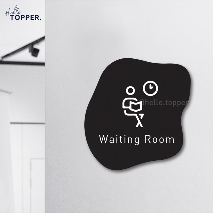 

Terlaris Rak Waiting Room Ruang Tunggu Sign Board Akrilik Print Signage Acrylic