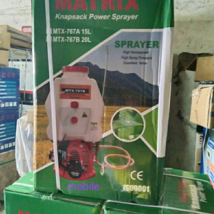 Terlaris Knapsack Sprayer Mesin Semprot Hama 2Tak 20Liter