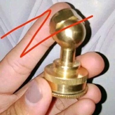 Terlaris Nozel Spuyer Dgw Kuningan Kabut 4 Lubang Original Pabrik