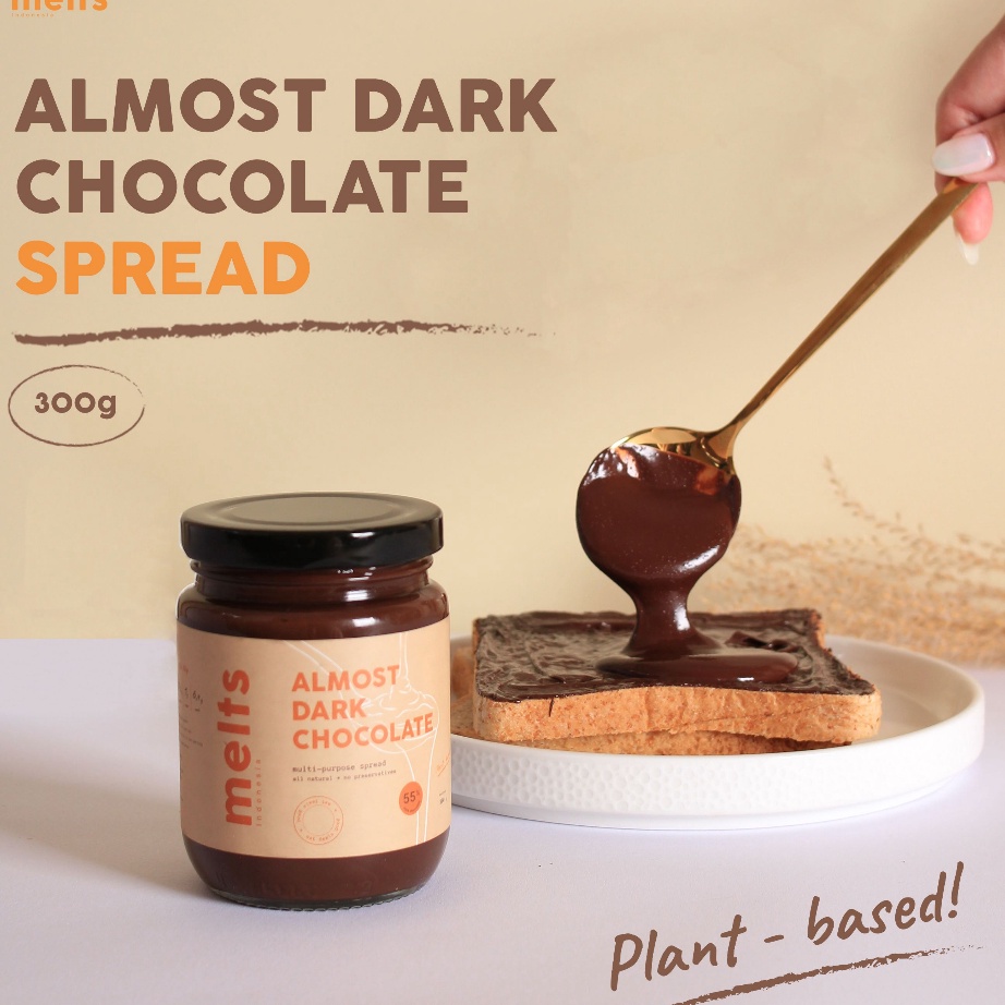 

[KODE PRODUK 8I6F79181] MELTS Almost Dark Chocolate 55%