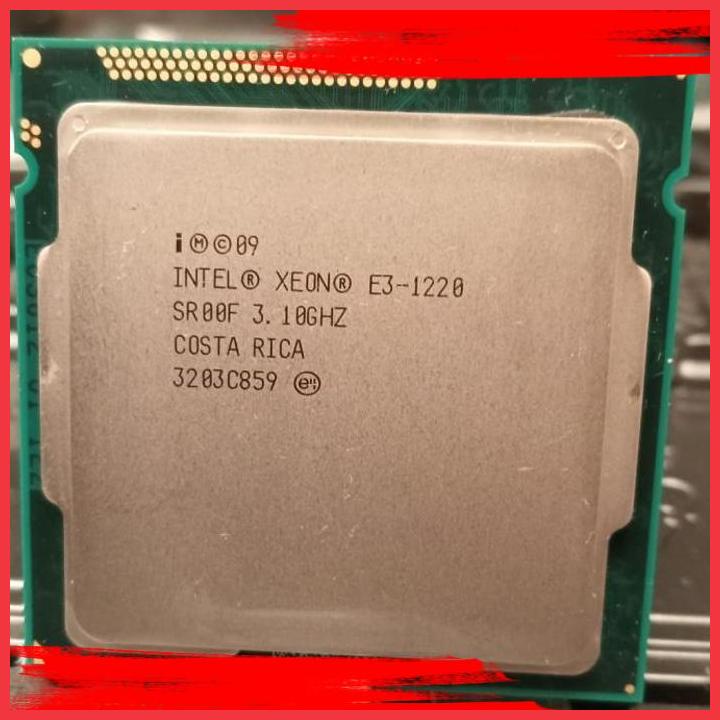 (kcd) prosesor intel xeon e3-1220 cache 8m 3.10ghz lga1155