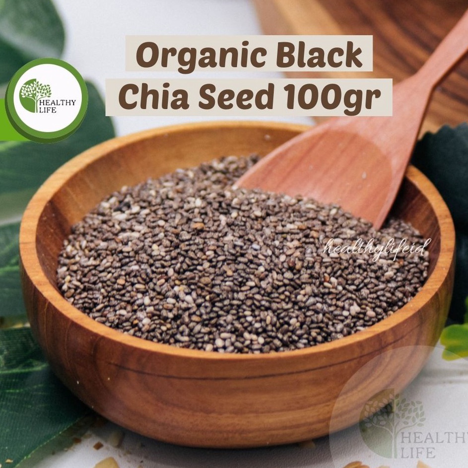 

Dijamin Ori>/ Organic Black Chia Seed Mexico 100gr