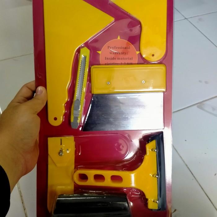 Rakel Scrapper Alat Pasang Stiker Kaca Film Full Set