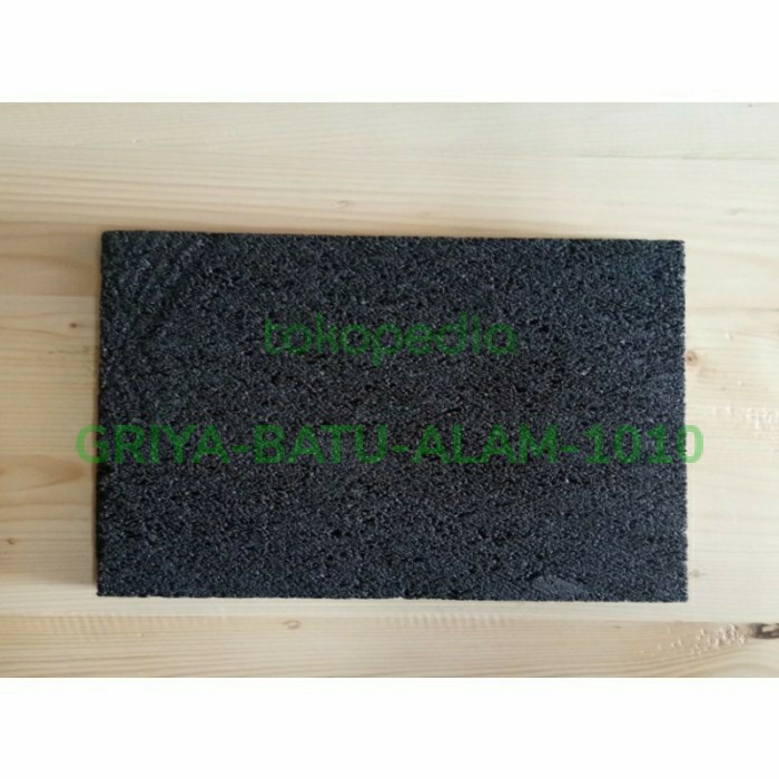 BATU ALAM CANDI RTM HITAM 20 X 40 X 1,5 Cm