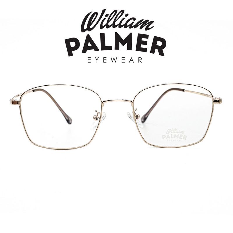 William Palmer Kacamata Pria Wanita Metal 3170 C5 Gold