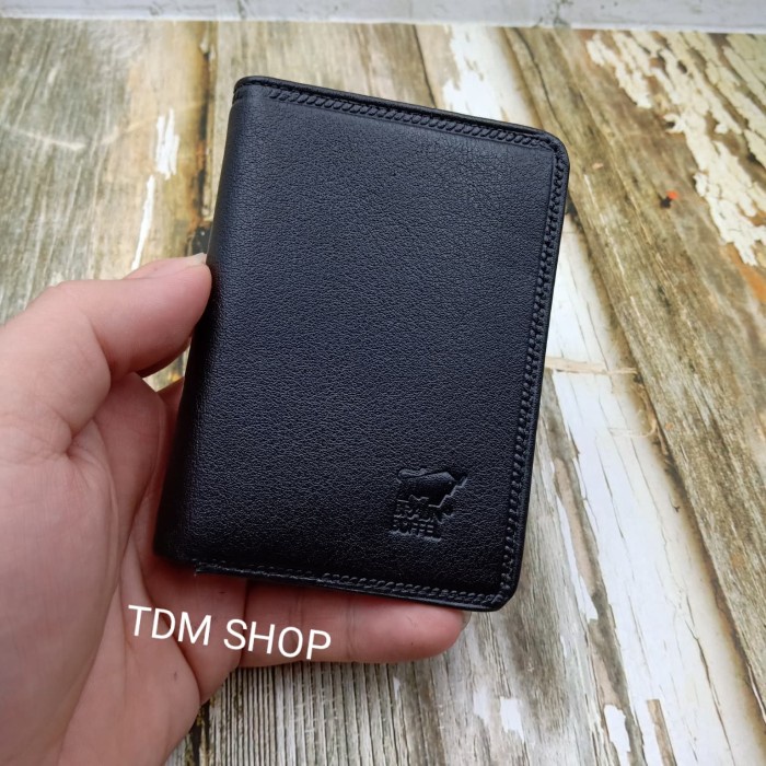 

Terlaris Dompet Kartu Card Holder Braun Buffel Kulit Sapi Asli Polos