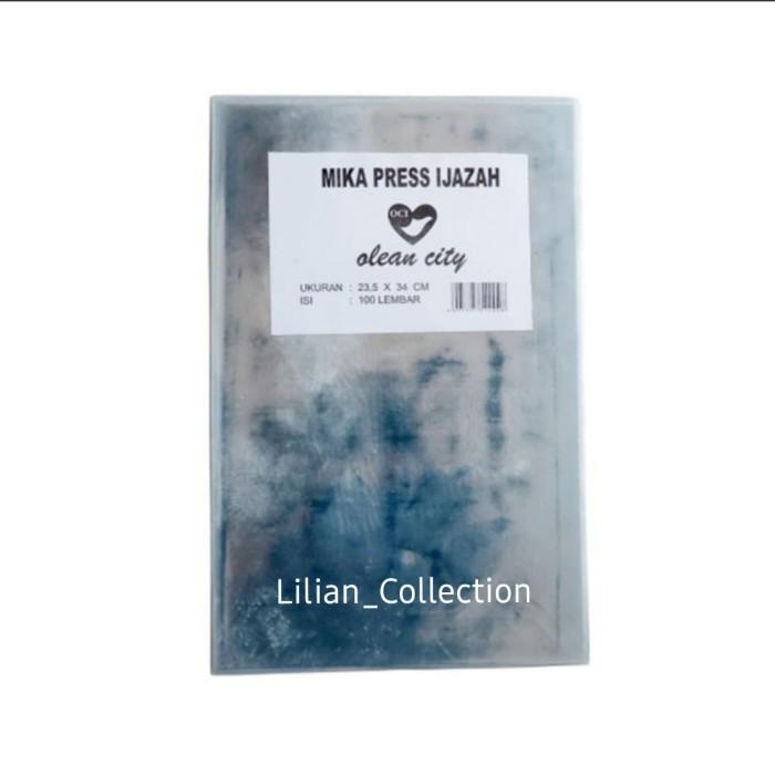 

Plastik Mika Press Ijazah Tanpa Tutup/Lidah - 100 Pcs