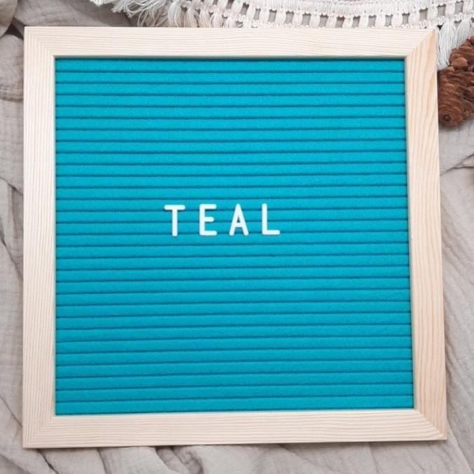 

Indibaby Felt Letter Board Oak | Papan Tulisan Clip ---NEW---