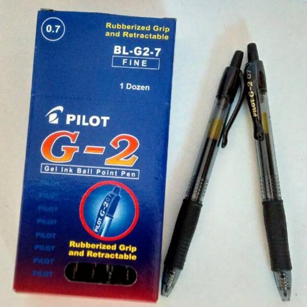 

Pulpen pen Pilot G-2 Hitam BL-G2 0.7 Original Japan (LSN) ---NEW---