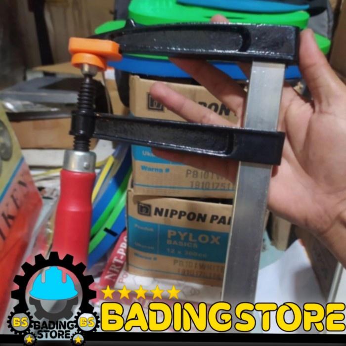 Alat penjepit kayu 120x600mm alat pres clamp F 120cm