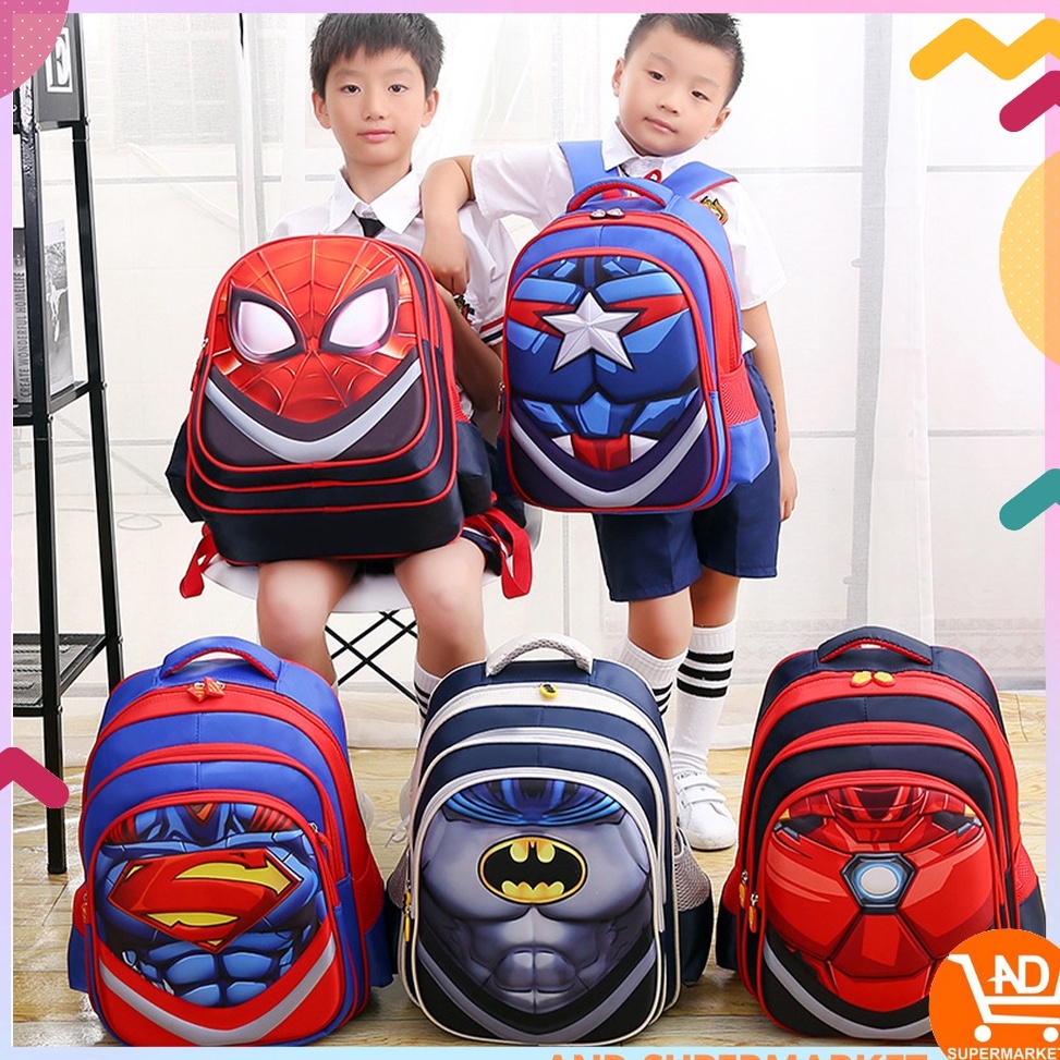 SALE TERBATAS|| AND / COD / TAS SEKOLAH RANSEL ANAK MODEL 3D TAS RANSEL ANAK MODEL KEKINIAN TERMURAH