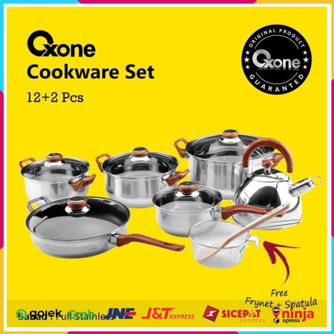 

Ox-933 Panci Eco Cookware Set Oxone
