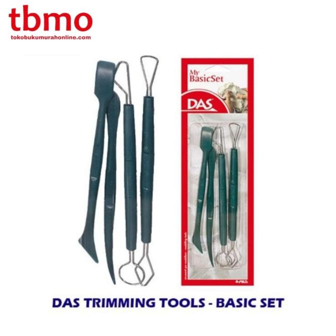 

TBMO DAS TRIMMING TOOLS BASIC BLISTER 4PCS 067900 BANTEX / PISAU UKIR