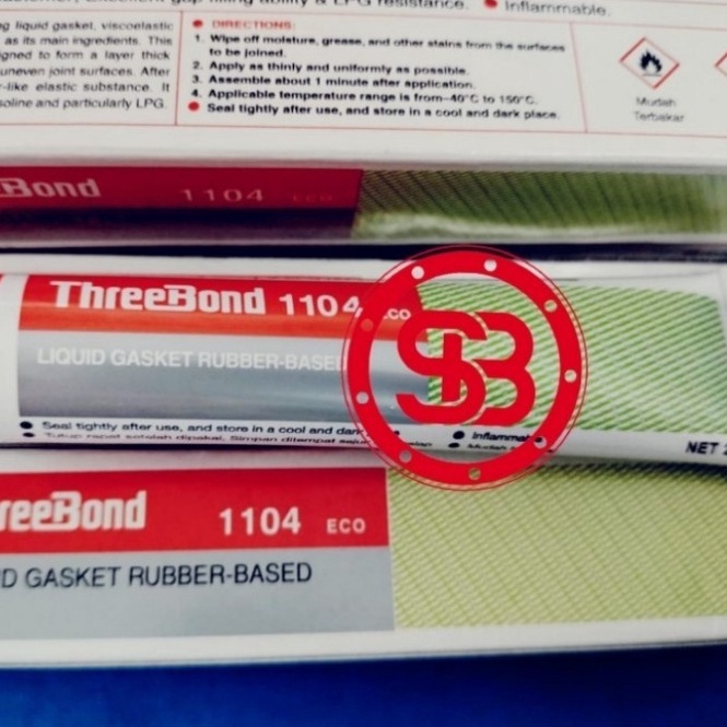 

5.5 COD Lem Gasket Packing THREEBOND 1104 25gr / 25 gr