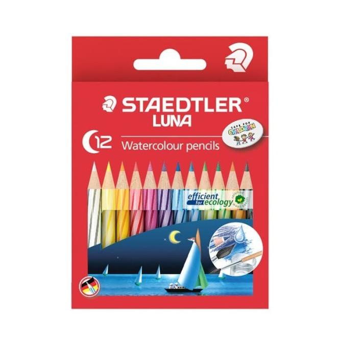 

TBMO LUNA AQUARELL WATERCOLOURS HALF LENGTH STAEDTLER 137 12W