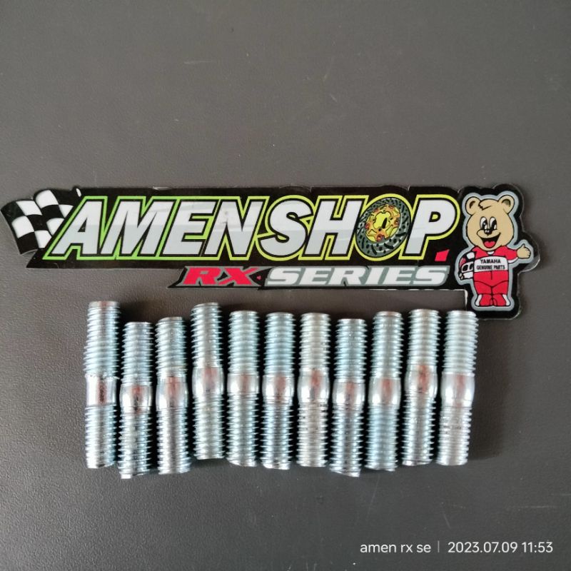 baut tanam knalpot rxking / rx spesial ( isi 2 pcs )