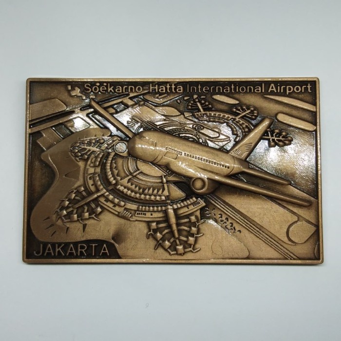 Souvenir Magnet Kulkas Bandara Jakarta Oleh Oleh Negara Indonesia