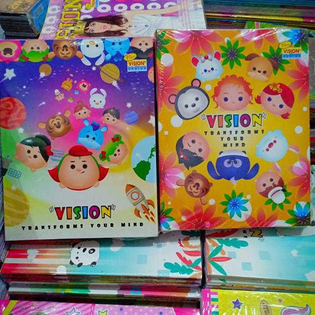 

Terbaru.. (820gr) 1pak buku tulis vision isi 32 lembar ARW